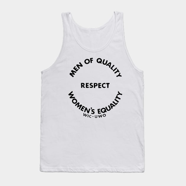 MEN OF QUALITY Tank Top by TheCosmicTradingPost
